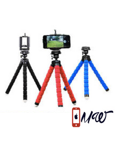 Iphone Tripod, Flexible Phone Stand Holder with Bluetooth Wireless Remote Shutter