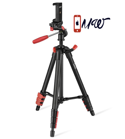 Travel Tripod for iPhone 5,6,7,8 Plus, iPhone X ,Telescope Loading 2kg
