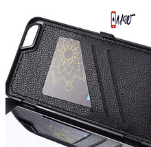 iPhone (5.5"): Dual Function Cosmetic Mirror Case Card Wallet Back Cover Shell For iPhone 6 Plus & iPhone 6S Plus