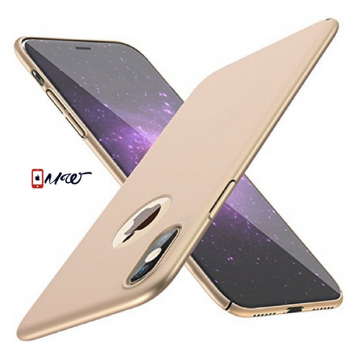 iPhone X Case [Colorful Series] [Ultra-Thin] [Anti-Drop] Premium Material Slim Full Protection Cover For iPhone 10 2017 (Smooth Gold)