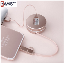 Cuitan 1m 2 in 1 Dual USB Date Charging Cable for iPhone, Lightning/Micro USB to USB Cable Cord Lead for Apple iPhone 7/7 Plus/6s/6s Plus/6/6 Plus/5/5S/SE