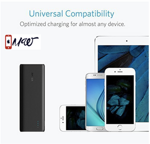Anker 20100mAh Portable Charger PowerCore 20100 - Ultra High Capacity Power Bank with 4.8A Output, PowerIQ Technology for iPhone, iPad