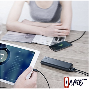 Anker 20100mAh Portable Charger PowerCore 20100 - Ultra High Capacity Power Bank with 4.8A Output, PowerIQ Technology for iPhone, iPad