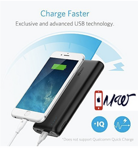 Anker 20100mAh Portable Charger PowerCore 20100 - Ultra High Capacity Power Bank with 4.8A Output, PowerIQ Technology for iPhone, iPad