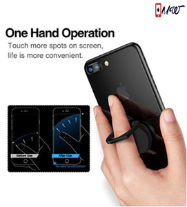 Phone Finger Ring Stand,TORRAS CellI iPhone Finger Ring Spinner Holder Smartphone Ring Grip Mount for iPhone and iPhone X