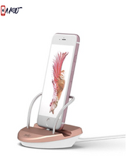 iPhone Charging Dock Desk Holder Easy Charger Sync Stand Desktop Charging Station for iPhone 7 /SE/6S/6/5S/5
