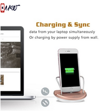 iPhone Charging Dock Desk Holder Easy Charger Sync Stand Desktop Charging Station for iPhone 7 /SE/6S/6/5S/5