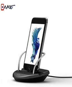 iPhone Charging Dock Desk Holder Easy Charger Sync Stand Desktop Charging Station for iPhone 7 /SE/6S/6/5S/5