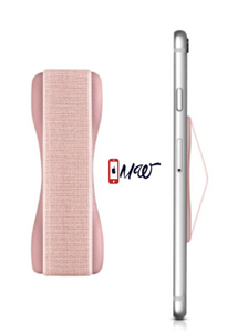 kwmobile finger-holder stripe Smartphone holder, for enhanced one-handed use. For iPhone