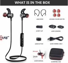 Bluetooth Headphones, Parasom A1 Magnetic, V4.1 Wireless Stereo Bluetooth Earphones Sport Headset In-Ear Noise Isolation Headphone Earbuds for Gym Running -Sweatproof, Microphone