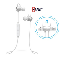 [Upgraded] Mpow Judge Magnetic Bluetooth Headphones, IPX7 Sweatproof Magnetic Stereo Bluetooth Earphones Wireless Sports Earbuds Headset Inline Control with MIC for Running, Jogging, Workout (3 Ear Hooks, 3 Ear-tips and Carrying Case Included)