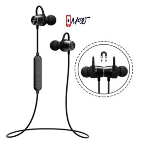 [Upgraded] Mpow Judge Magnetic Bluetooth Headphones, IPX7 Sweatproof Magnetic Stereo Bluetooth Earphones Wireless Sports Earbuds Headset Inline Control with MIC for Running, Jogging, Workout (3 Ear Hooks, 3 Ear-tips and Carrying Case Included)