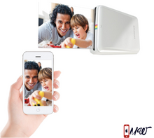 Polaroid ZIP Mobile Printer w/ZINK Zero Ink Printing Technology – Compatible w/iOS