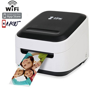 ZINK Phone Photo & Labels Wireless Printer. Wi-Fi Enabled. Print Directly from IOS