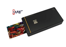 Kodak Mini Portable Mobile Instant Photo Printer - Wi-Fi & NFC Compatible - Wirelessly Prints 2.1 x 3.4" Images, Advanced DyeSub Printing Technology (White) Compatible with iOS