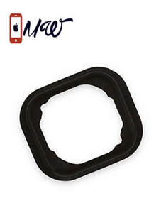 MMOBIEL Home Button for iPhone 6 / 6 Plus (Black / space Grey) with Flex incl Metal Bracket Key Cap Rubber Gasket incl 2 screws and 2 x Screwdrivers for easy installation